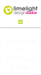 Mobile Screenshot of limelight-designstudio.com
